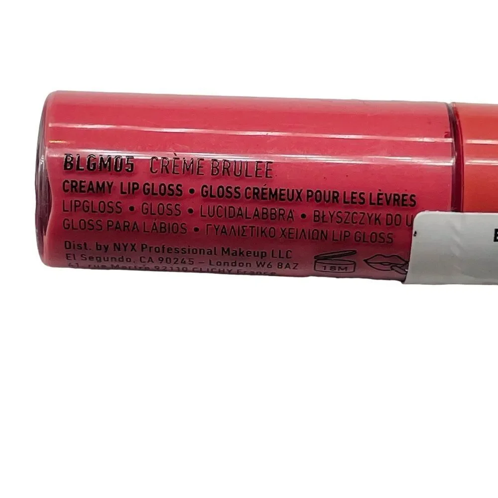 5/$25💜 NYX Butter Gloss Creamy Lip Gloss in Creme Brulee